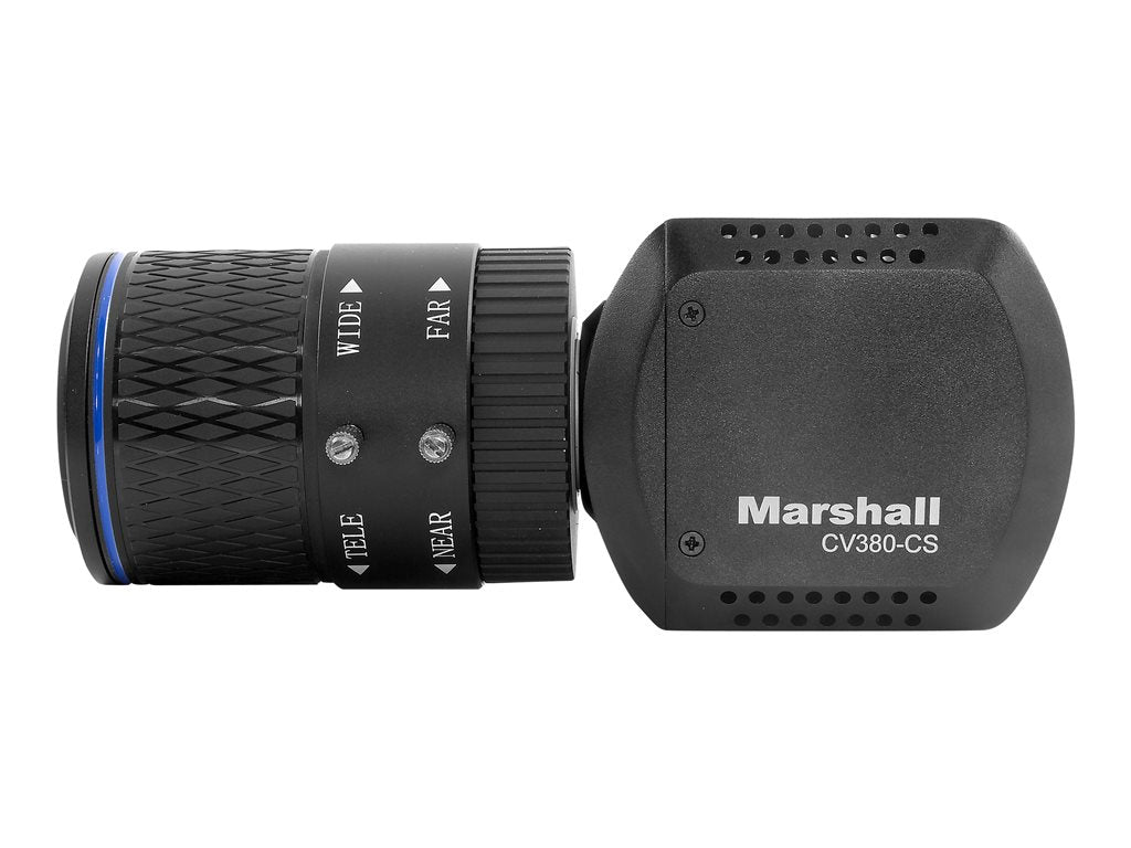 Marshall CV380-CS - Surveillance camera (no lens) - color - 8.5 MP - 4K/30p - C/CS-mount - auto iris - audio - HDMI, HD-SDI,