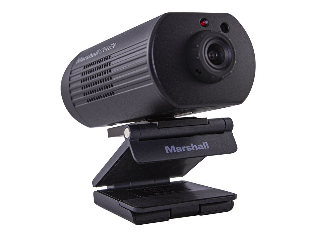 Marshall CV420e - Live streaming camera - color - 9,2 MP - 3840 x 2160 - fixed focal - audio - HDMI - LAN - USB 3.0 - MJPEG,