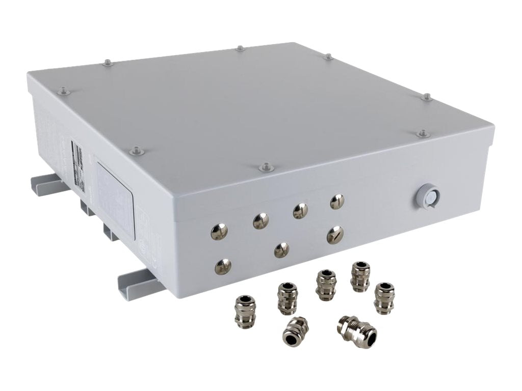 Martin P3 PowerPort 1000 IP Install - Power supply - outdoor - 1000 Watt - 4 output connectors (M16) - aluminum gray