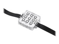 Martin VC-Dot 9 Mounting Profile Cable Entry End Caps, Black, set of 10