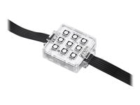 Martin VC-Dot 9 Plastic Mounting Profile Cover, Black, 1.2 m (4.0 ft.)