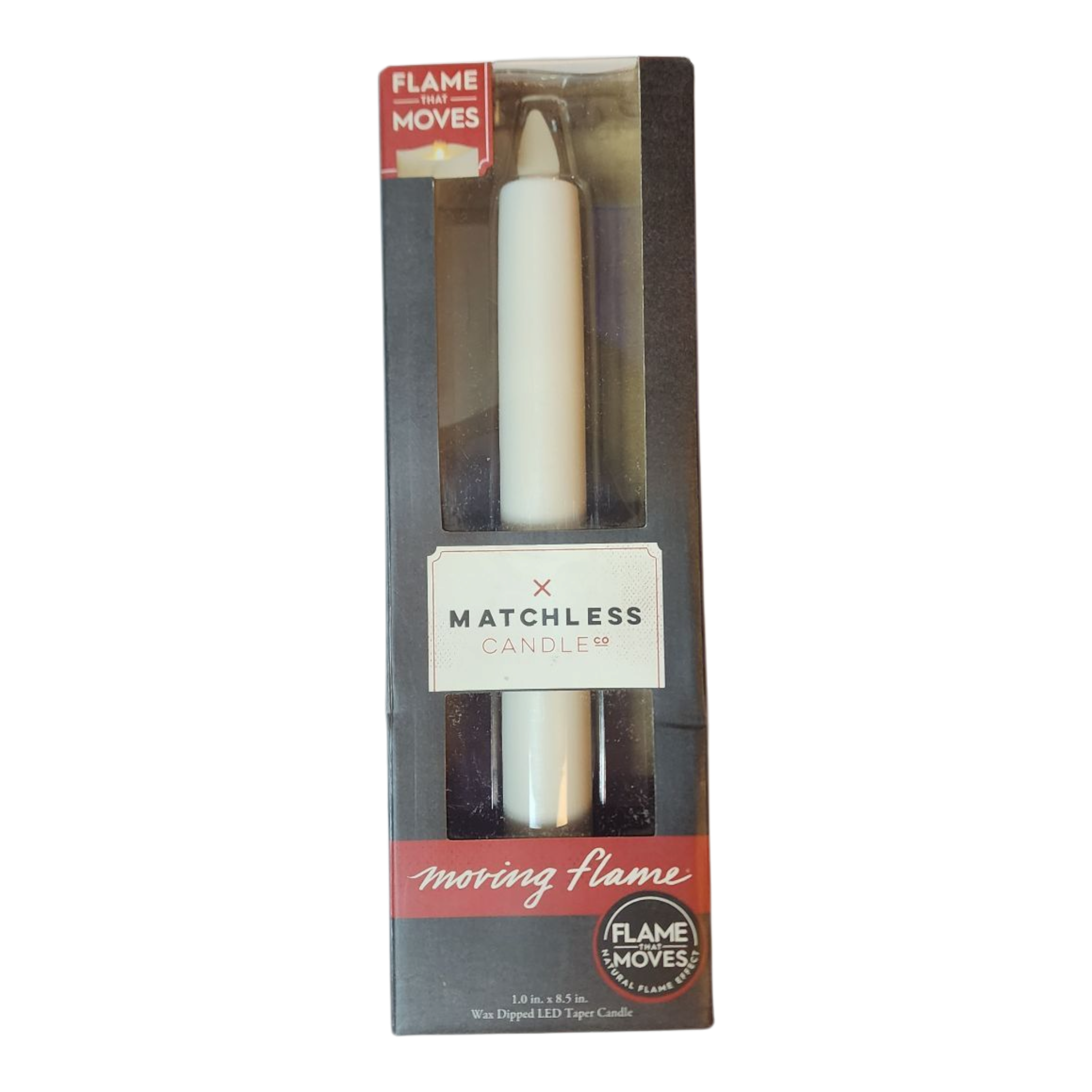 Matchless Candle Moving Flame Taper Candle