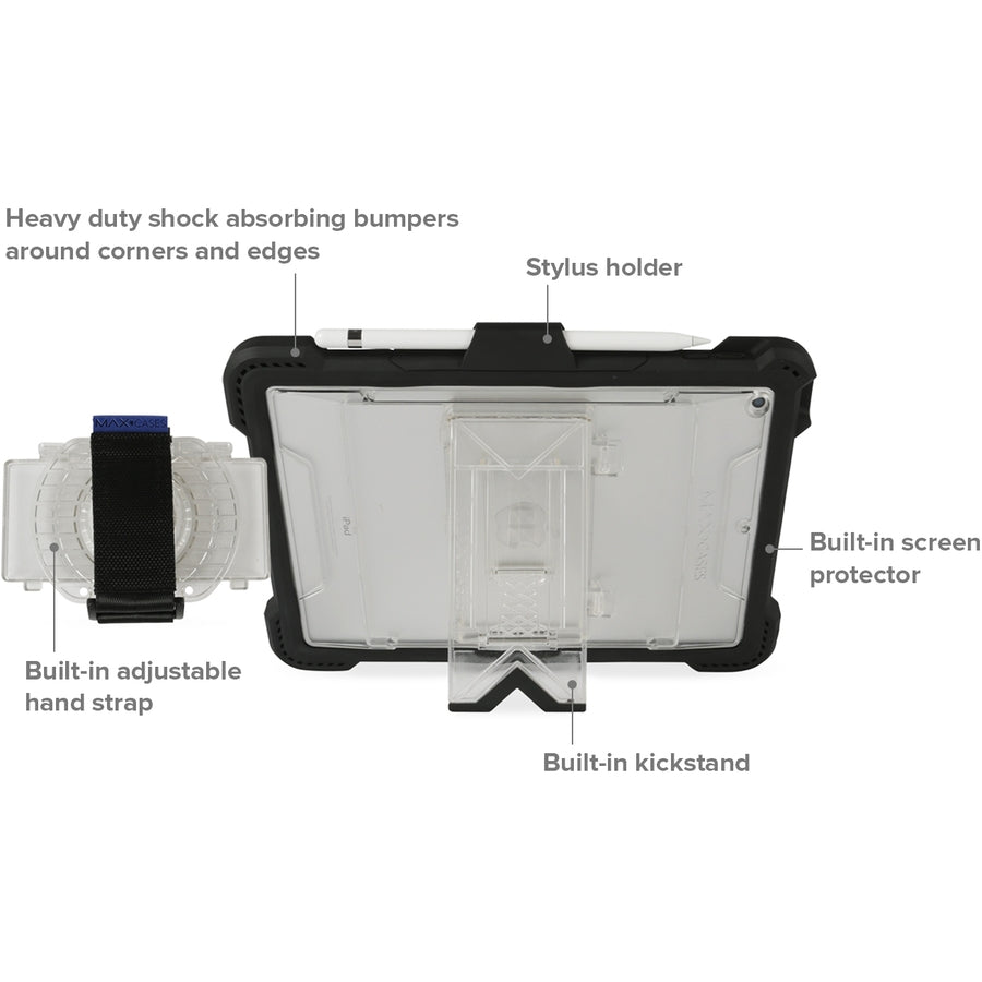 Maxcases Shield Extreme-M Case For Ipad 5/6 9.7" (Black)