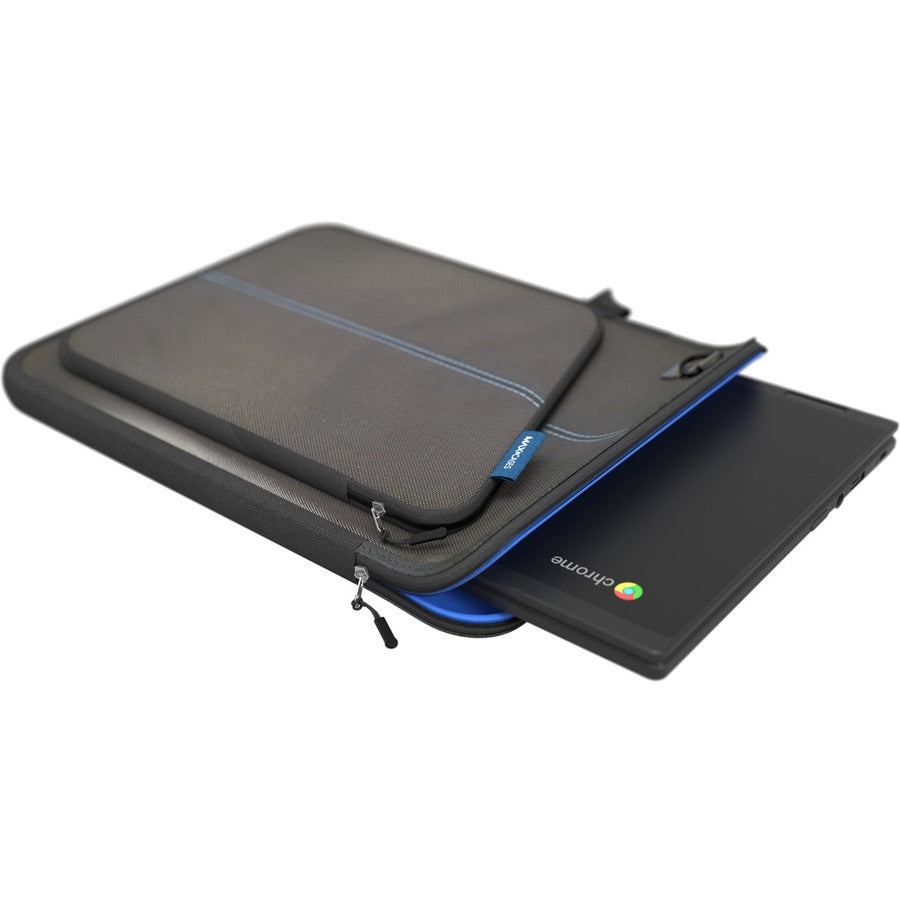 Maxcases Slim Sleeve Carrying Case (Sleeve) For 14" Apple, Hp Chromebook, Macbook - Black