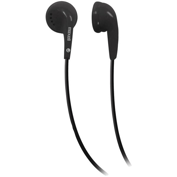 Maxell 190560 - EB95 On-Ear Earbuds, Black, EB-95