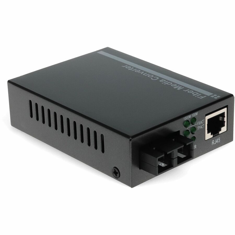 Media Converter 1000Base-TX to 1000Base-LX - Single-Mode Fiber 40km | TecisOft ADD-GMC-LX-4SC