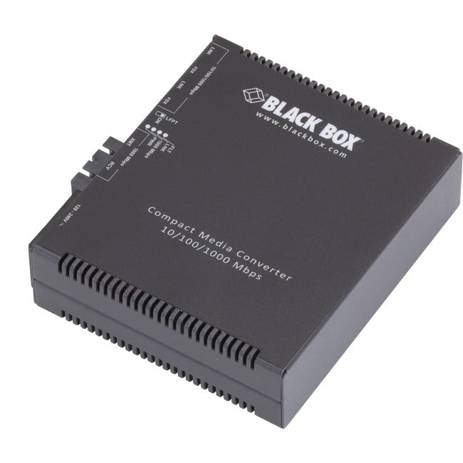 Media Converter - Black Box Gigabit Ethernet Singlemode Fiber 1310nm 10km SC | Tecisoft LGC5152A