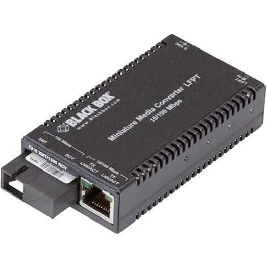 Media Converter Fast Ethernet - Copper to Fiber Converter | Black Box LHC042A-R4