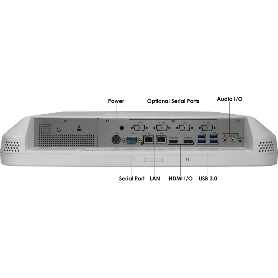 Medical All-In-One Computer - CyberMed S19 Fanless System | Tecisoft CYBERMED-S19