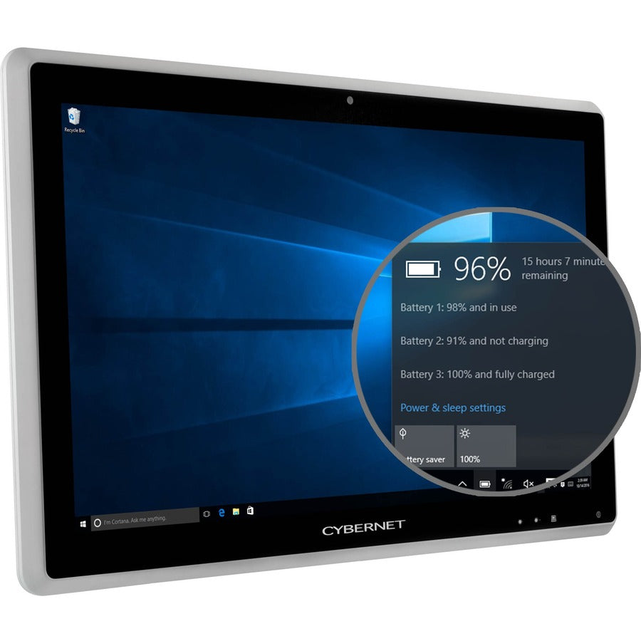 Medical Grade Monitor Battery Powered - CyberMed XB24 Clinical Display | TECISOFT CYBERMED-XB24