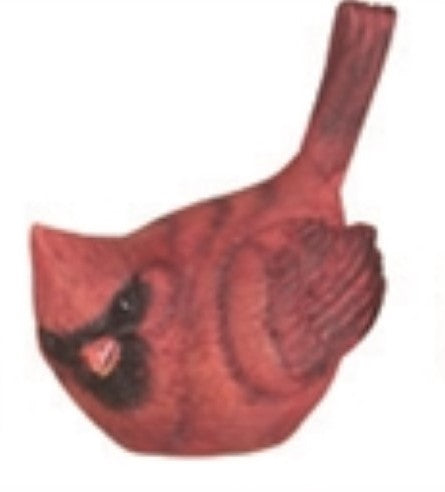 Medium Resin Cardinal Figurine - Style 4