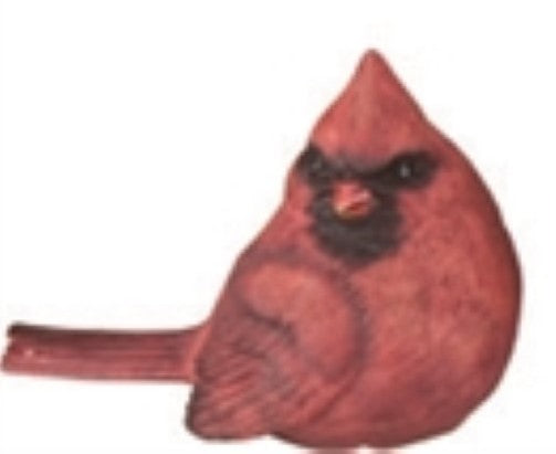 Medium Resin Cardinal Figurine - Style 4
