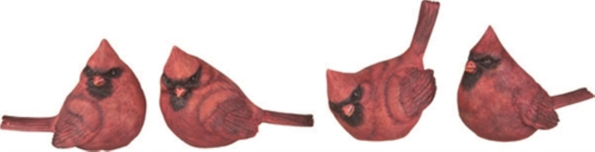 Medium Resin Cardinal Figurine - Style 4