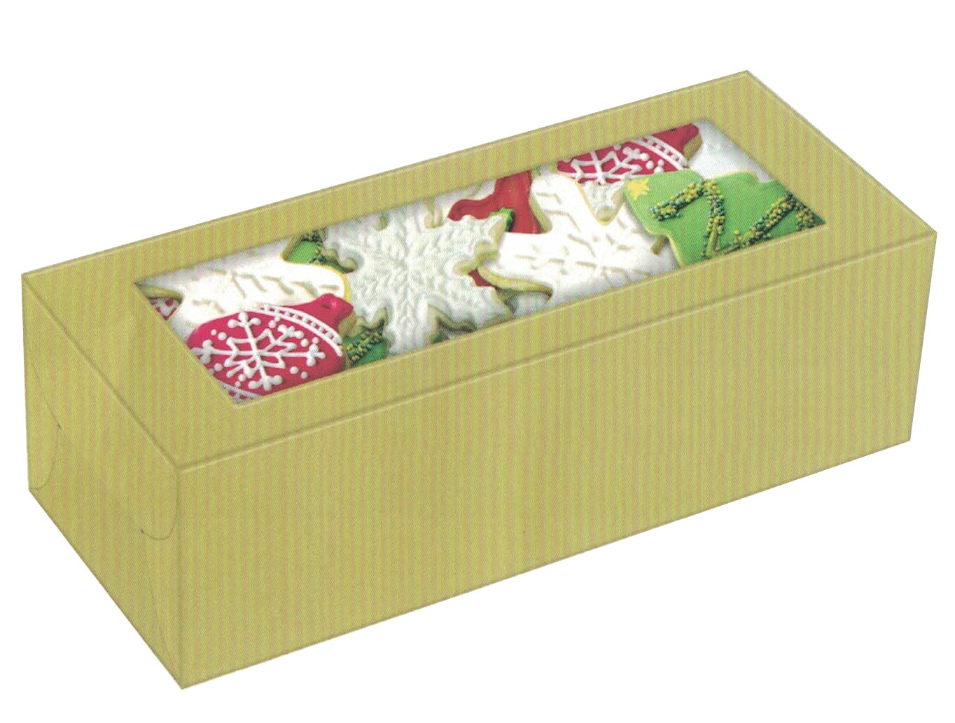 Medium Window Top Treat Box 2 Pack - Gold