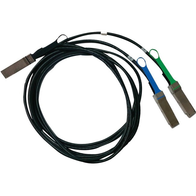 Mellanox Passive Copper Hybrid Cable, 200Gbe 200Gb/S To 2X100Gb/S, Qsfp56 To 2Xq Mln-Mcp7H50-V002R26