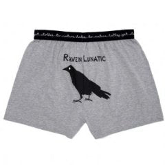 Men's Boxer - Raven Lunatic - S