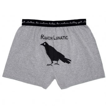 Men's Boxer - Raven Lunatic - S