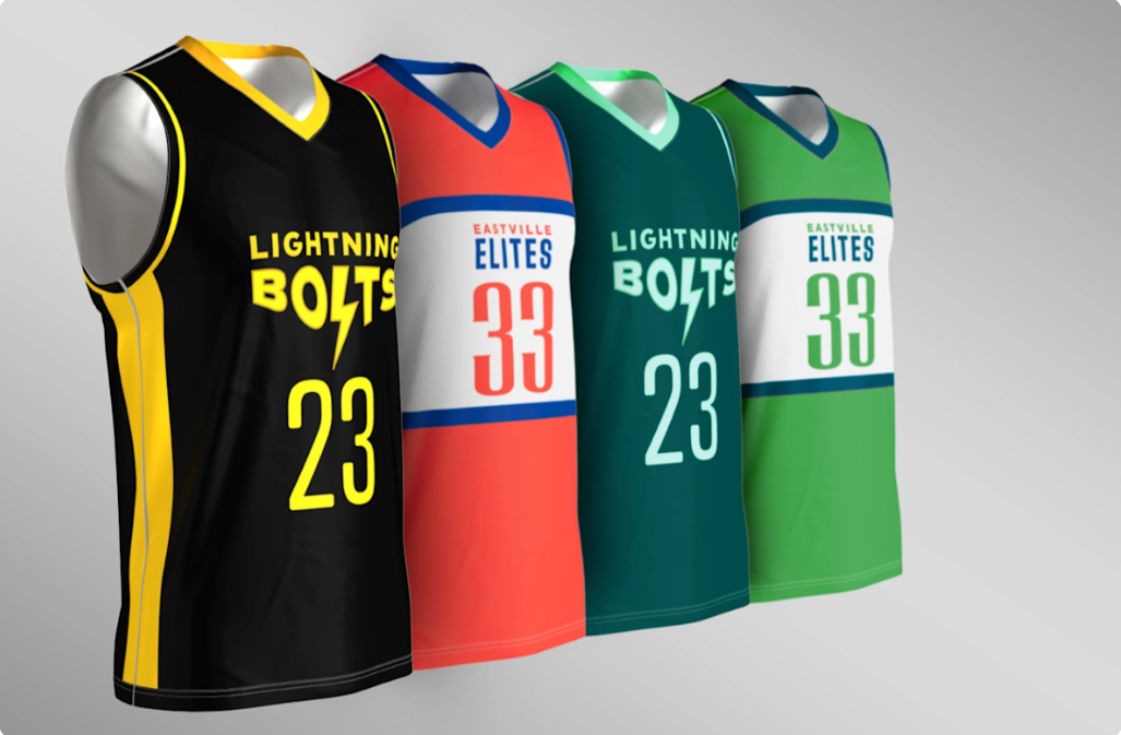 Men’s V-Neck Basketball Jersey – Performance Fit & Moisture-Wicking Fabric
