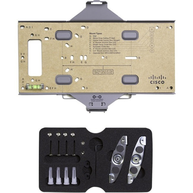 Meraki Mounting Plate For Wireless Access Point Ma-Mnt-Mr-9