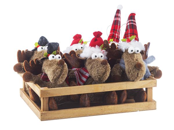 Merry Chris-Moose - Light Up Ornament -