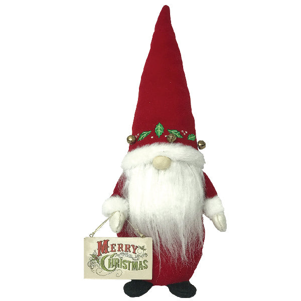 Merry Christmas Gnome 15 inch
