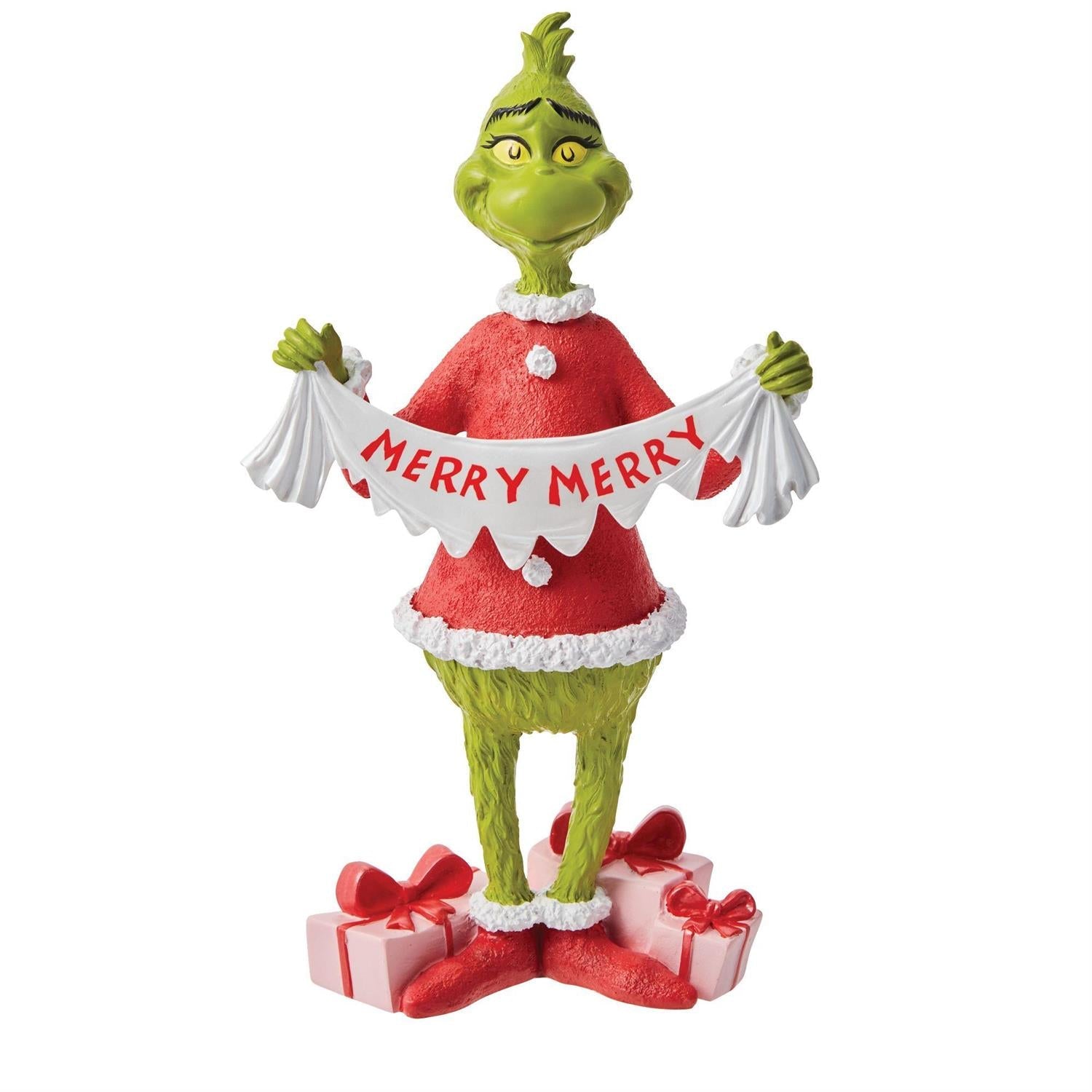 Merry Merry Grinch Figurine