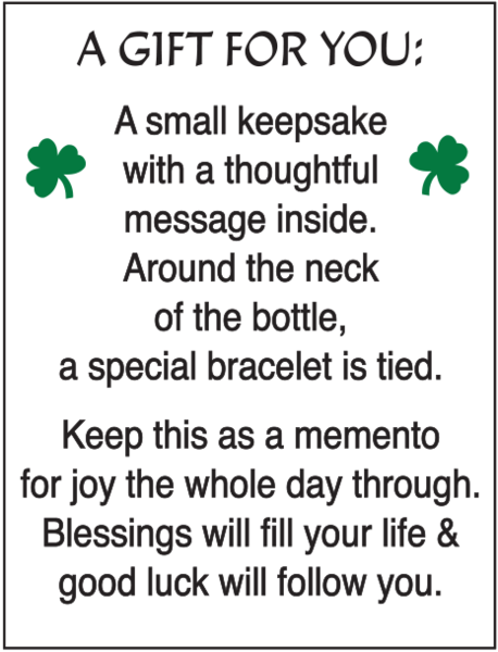 Message In a Bottle Bracelet -