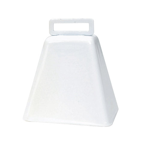 Metal 3 Inch Cowbell - White