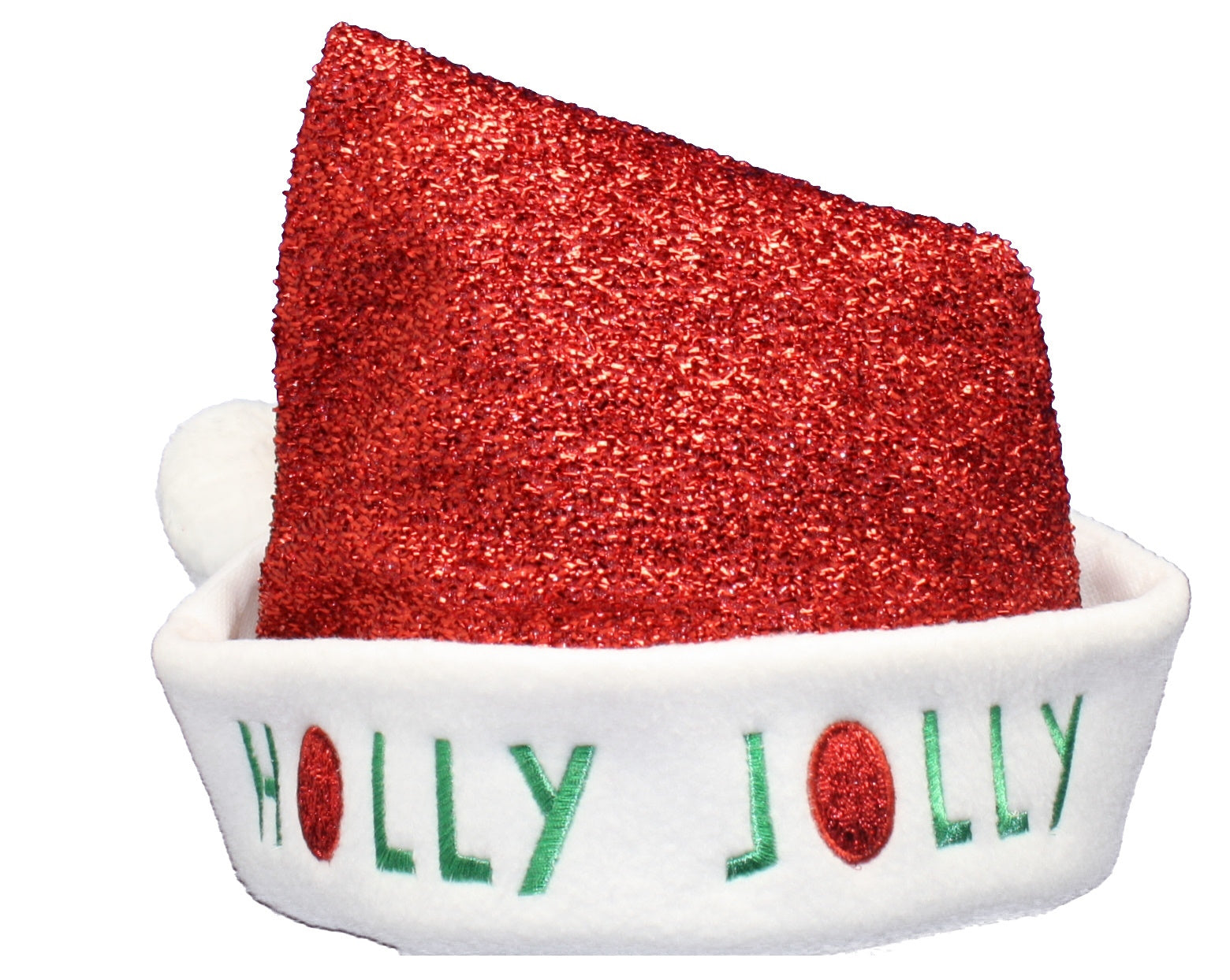 Metallic Santa Hat -