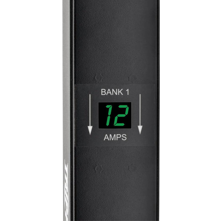 Metered Power Distribution Unit - 5.8kW Single-Phase PDU with 48 Outlets | Tripp Lite by Eaton PDUMV30HV2