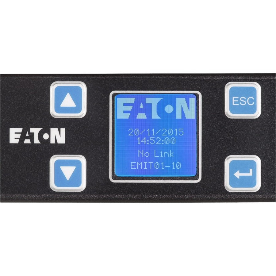 Metered Power Distribution Unit - EMIT00-10 1U Rack PDU | Eaton
