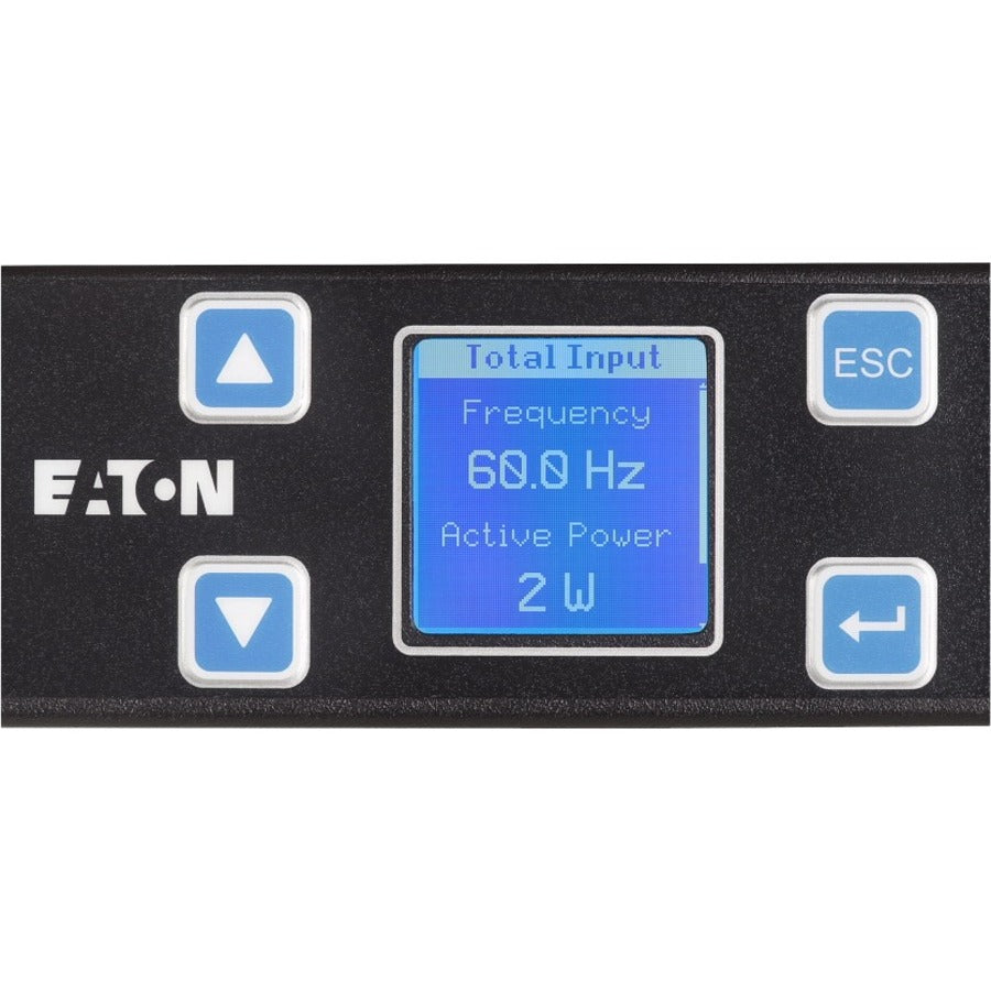 Metered Rack PDU 1U - Eaton Power Distribution Unit 120V 16A | TecISoft EMIT01-10