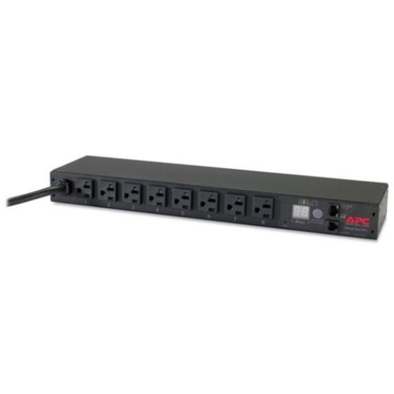 Metered Rack Power Distribution Unit - 1U 20A NEMA 5-20 PDU | Tecisoft AP7801B