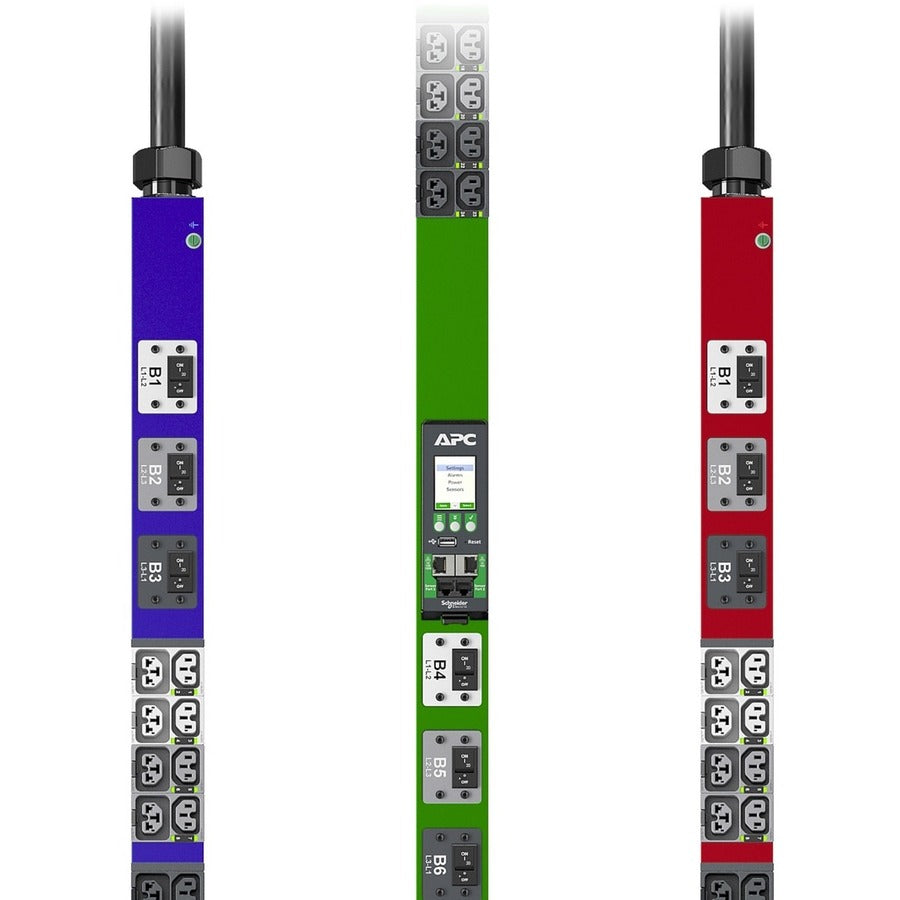 Metered Rack Power Distribution Unit - Advanced 3-Phase 48 Outlets | APDU10350MO | Tecisoft
