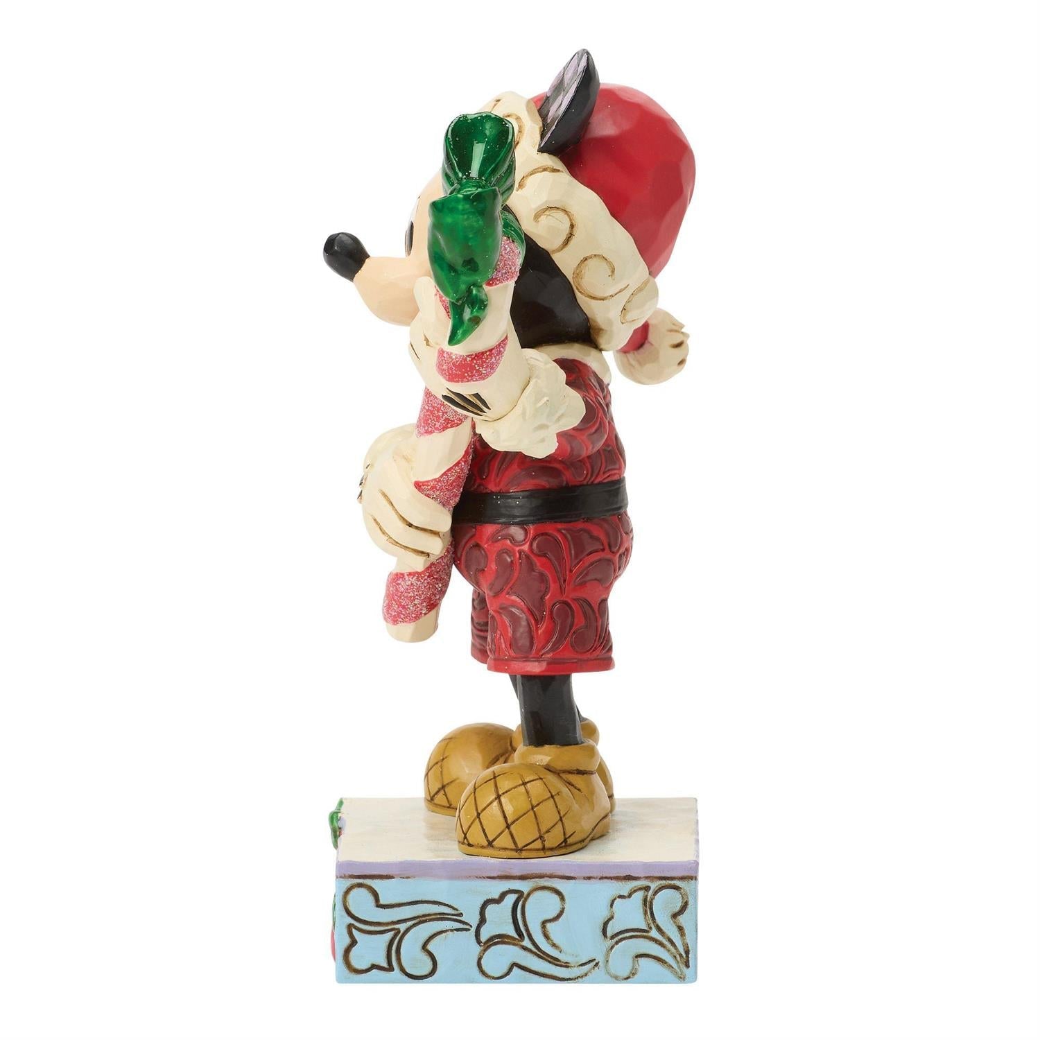 Mickey with Candy Cane Figurine – Disney Traditions