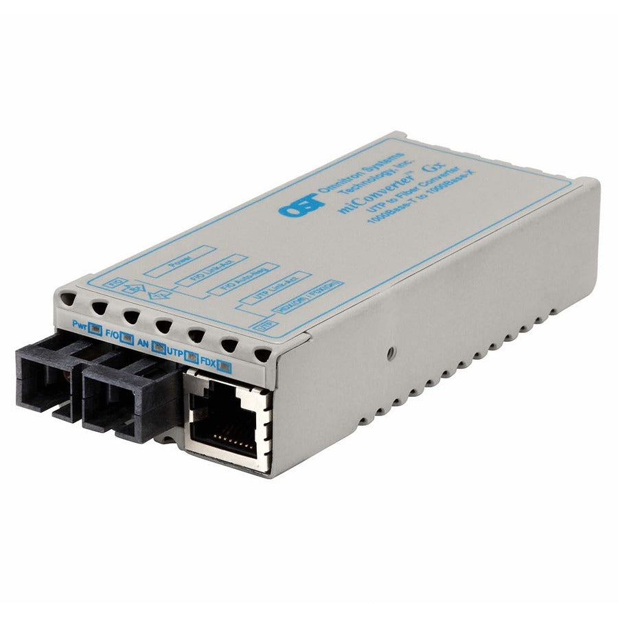 Miconverter 1000Mbps Gigabit Ethernet Fiber Media Converter Rj45 Sc Multimode 550M