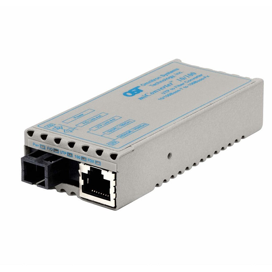 Miconverter 10/100 Plus Ethernet Single-Fiber Media Converter Rj45 Sc Multimode Bidi 5Km 1130-0-1