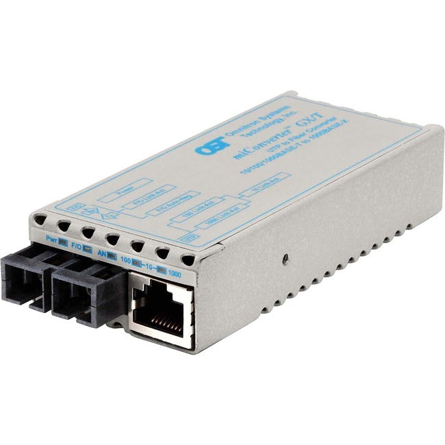 Miconverter 10/100/1000 Gigabit Ethernet Fiber Media Converter Rj45 Sc Single-Mode 34Km 1223-2-6