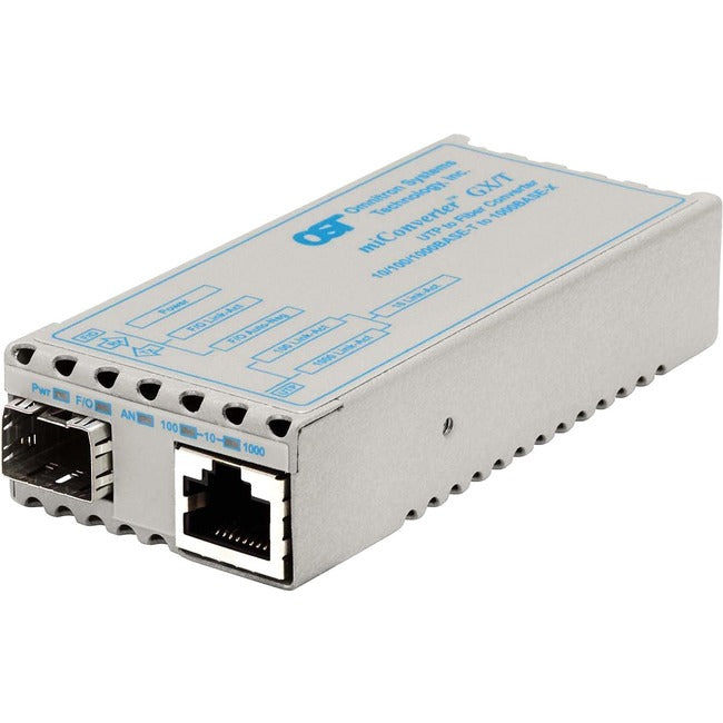 Miconverter 10/100/1000 Gigabit Ethernet Fiber Media Converter Rj45 Sfp 1239-0-6