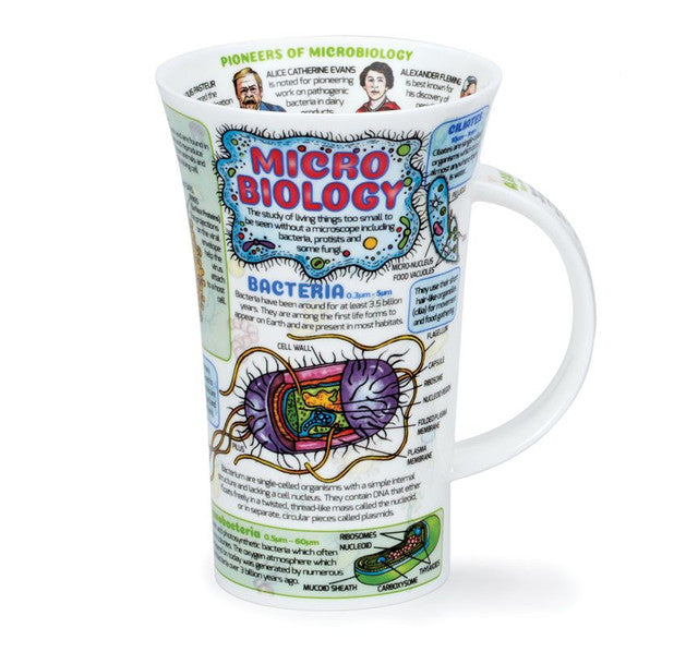 Microbiology Fine Bone China Mug Glencoe Style By Dunoon