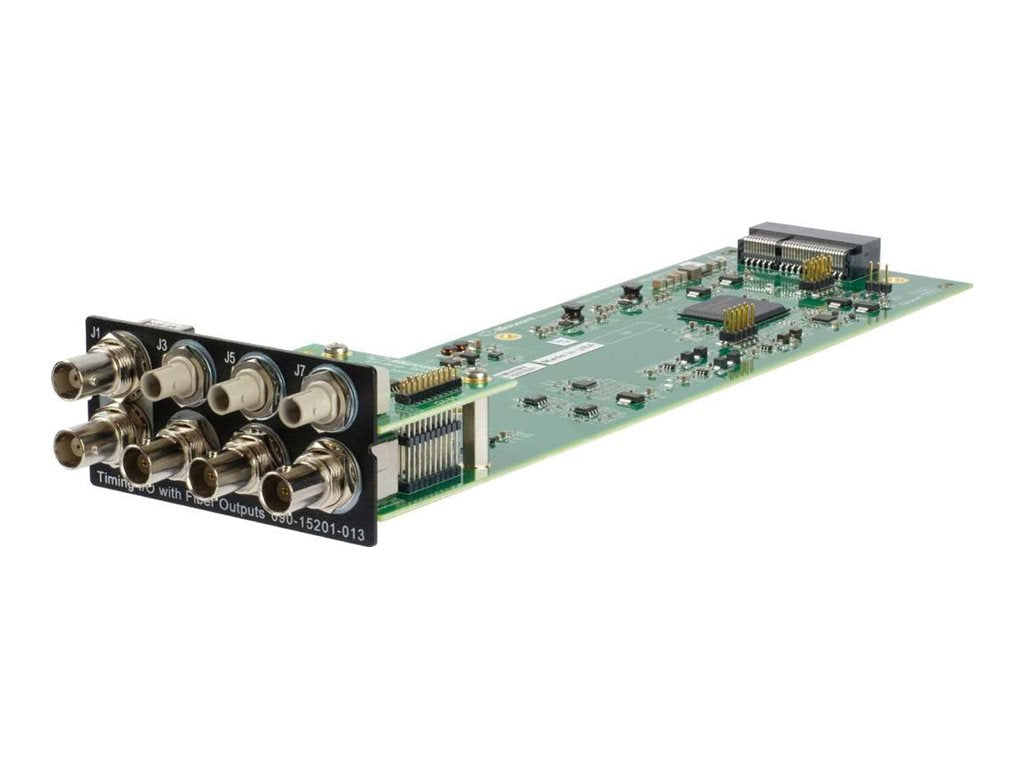 Microchip SyncServer - Timing module - BNC x 5 + Fibre Channel x 3 - 820 nm 15201-014-GPS-SS