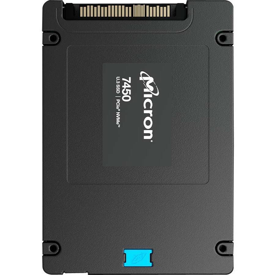 Micron 7450 PRO 1.92 TB Solid State Drive - 2.5" Internal - U.3 (PCI Express NVMe 4.0 x4) - Read Intensive - TAA Compliant MTFDKCB1T9TFR1BC1ZAB