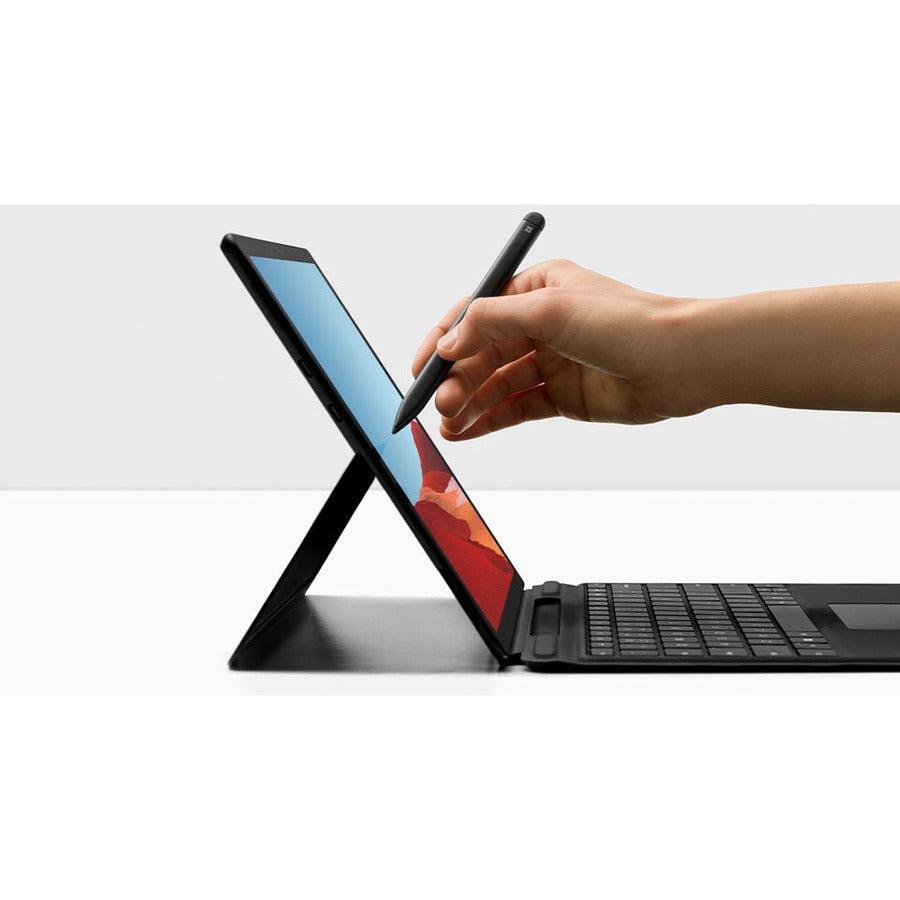 Microsoft- IMSourcing Signature Keyboard/Cover Case for 13" Microsoft Surface Pro 8, Surface Pro X Tablet - Black