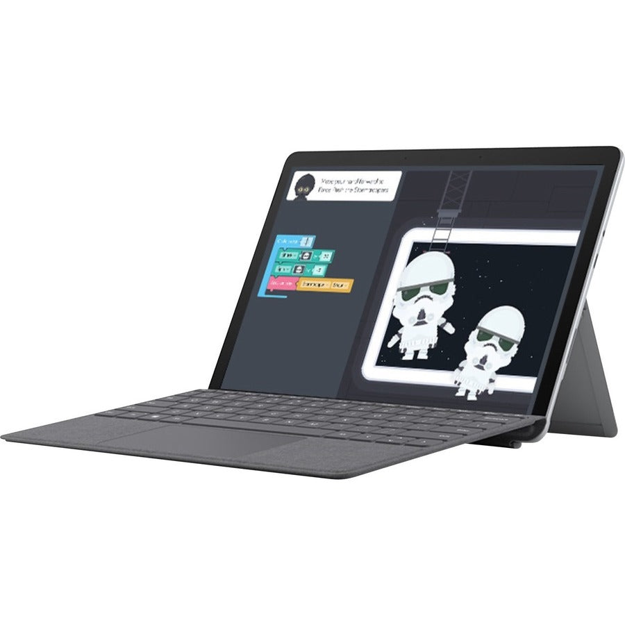 Microsoft- IMSourcing Surface Go 2 Tablet - 10.5 - 8 GB - 128 GB SSD - Platinum" 1GF-00001