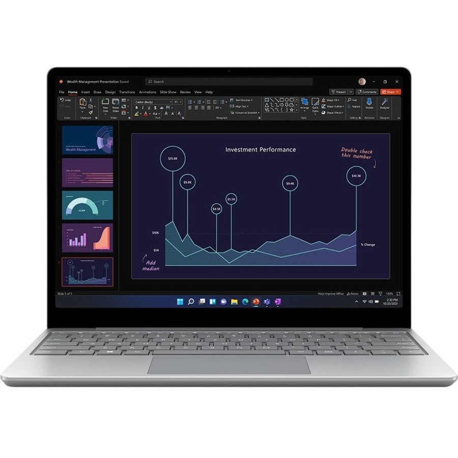 Microsoft- IMSourcing Surface Go 2 Tablet - 10.5 - 8 GB - 128 GB SSD - Windows 10 Home - 4G - Platinum" TFZ-00001