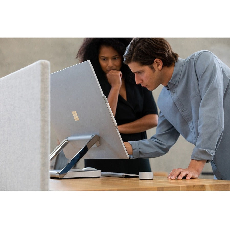 Microsoft- IMSourcing Surface Studio 2 All-in-One Computer - Intel Core i7 7th Gen i7-7820HQ Quad-core (4 Core) 2.90 GHz - 32 GB RAM DDR4 SDRAM - 2 TB PCI Express NVMe SSD - 28 4500 x 3000 Touchscreen Display - Desktop - Silver" LAM-00001
