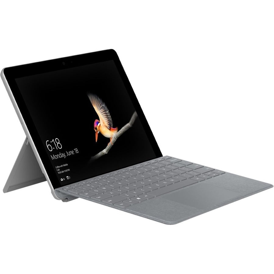 Microsoft- IMSourcing Type Cover Keyboard/Cover Case Microsoft Surface Go 2, Surface Go Tablet - Platinum KCS-00126
