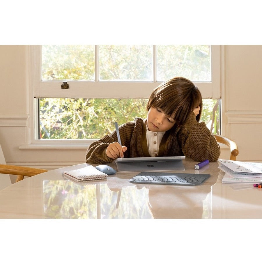 Microsoft Signature Type Cover Keyboard/Cover Case Microsoft Surface Go, Surface Go 2 Tablet - Ice Blue KCS-00105