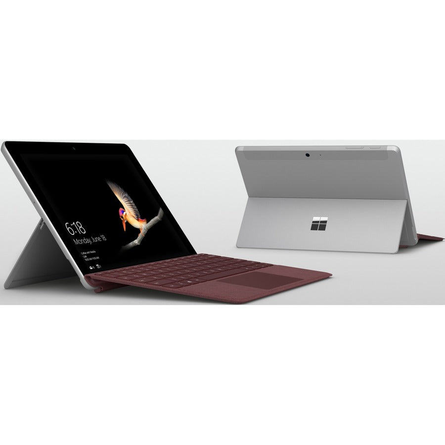 Microsoft Surface Go Tablet - 10 - 8 GB - 128 GB SSD - Windows 10 Pro - 4G - Silver" KC2-00001
