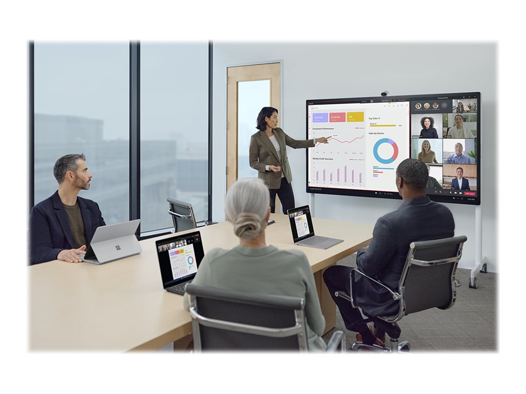 Microsoft Surface Hub 2 Smart Camera - Webcam - color - fixed focal - USB-C - NV12 - demo, commercial